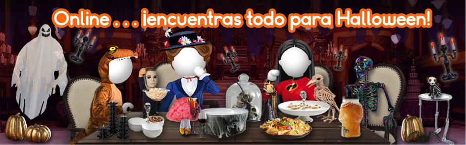 ¡CONSIGUE TODO LO NECESARIO PARA HALLOWEEN!