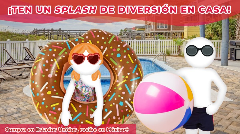 TEN UN SPLASH DE DIVERSIÓN EN CASA